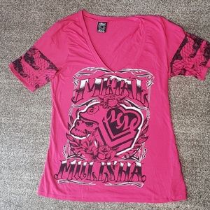 Women's Metal Mulisha tee size L